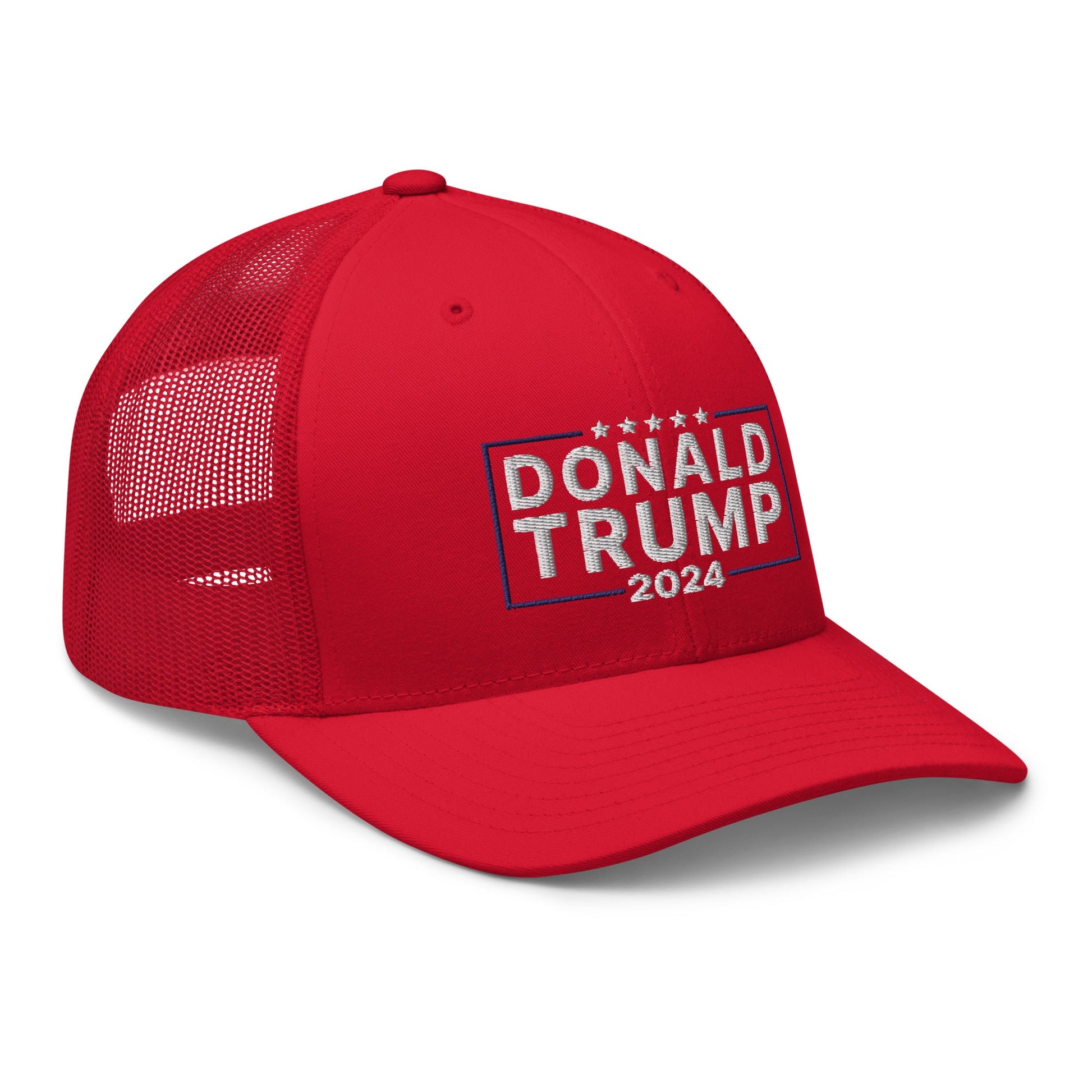 2024 Donald Trump Snapback Trucker Hat Red
