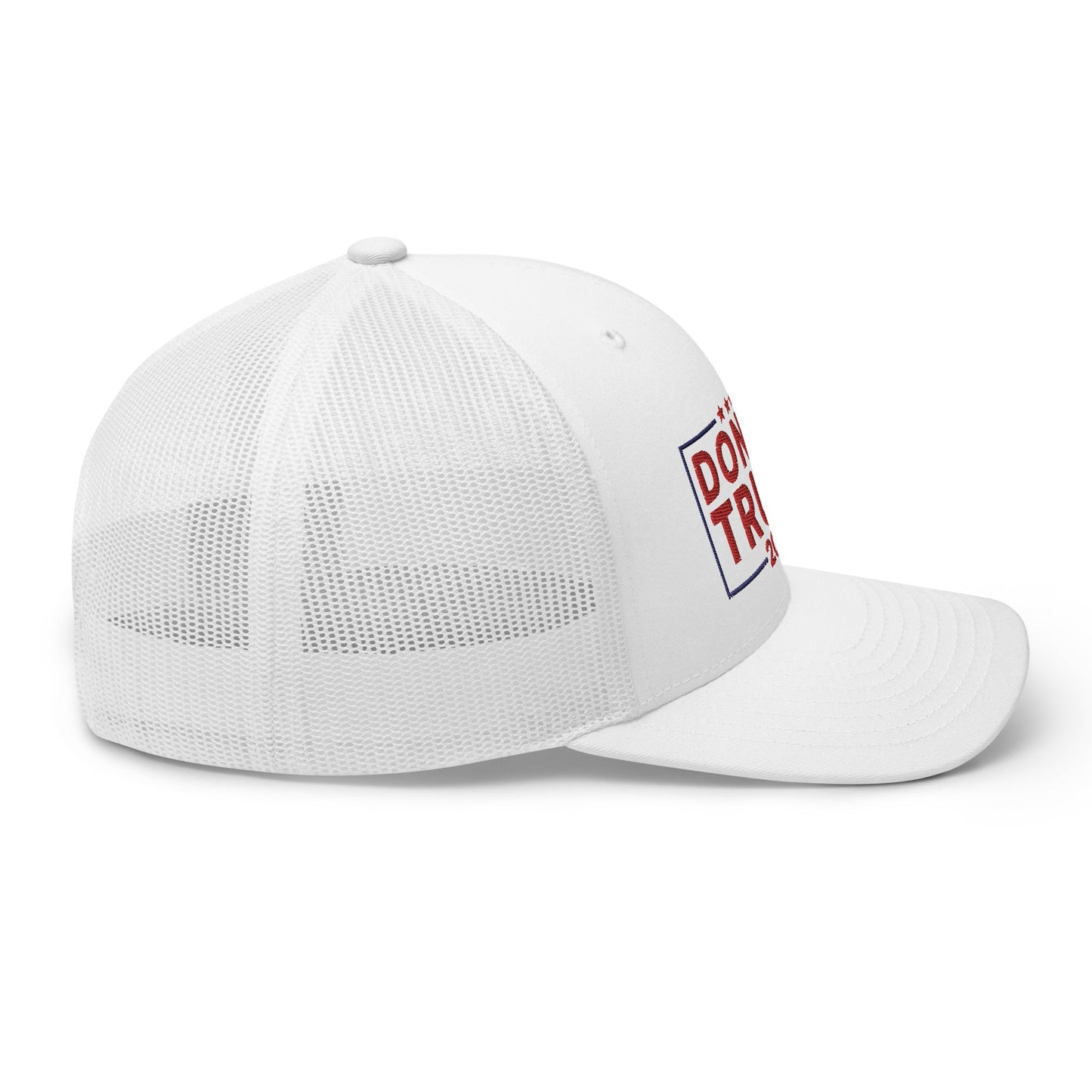 2024 Donald Trump Snapback Trucker Hat White