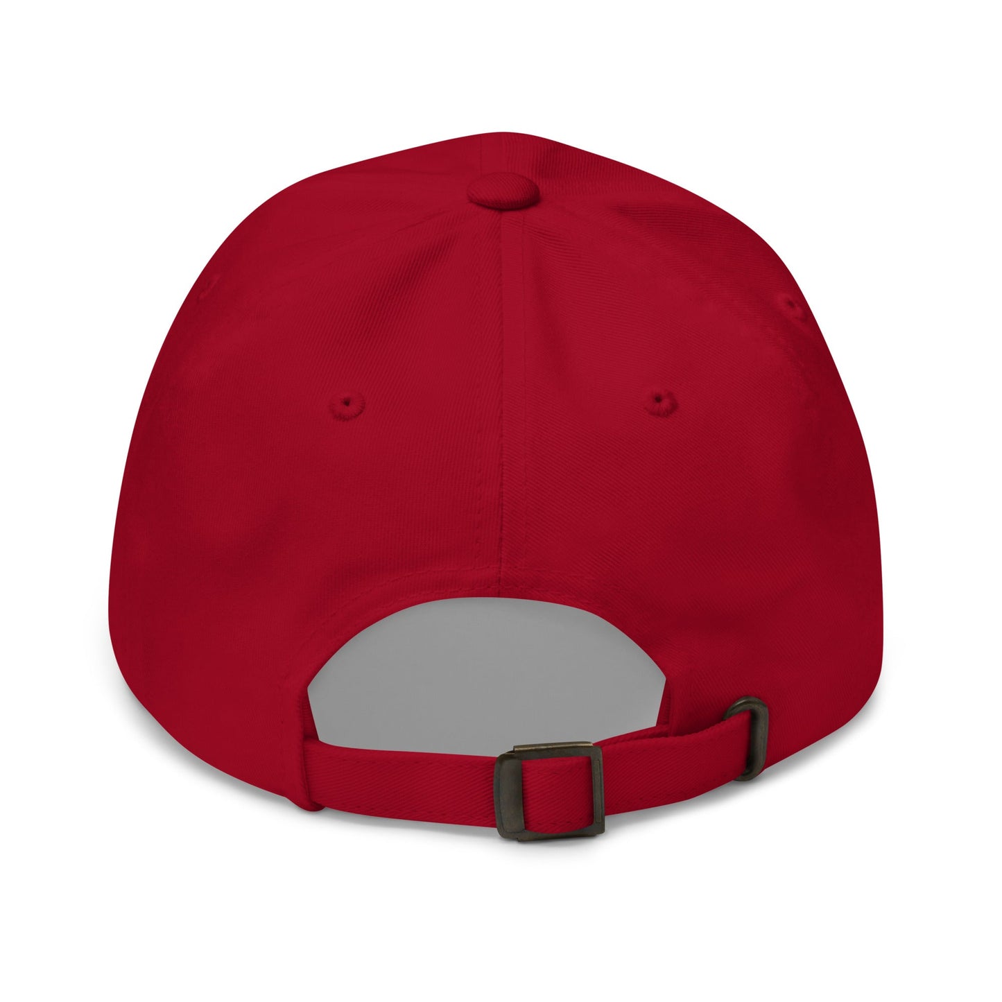 After We Fuck Leave Dad Hat Cranberry