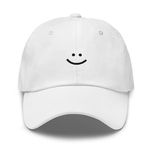 Amy Yang Smiley Face Golf Dad Hat White
