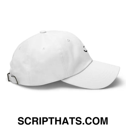 Amy Yang Smiley Face Golf Dad Hat White