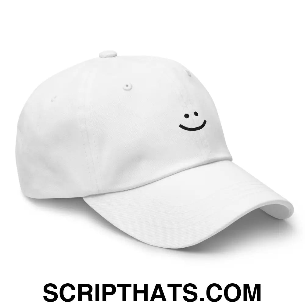 Amy Yang Smiley Face Golf Dad Hat White