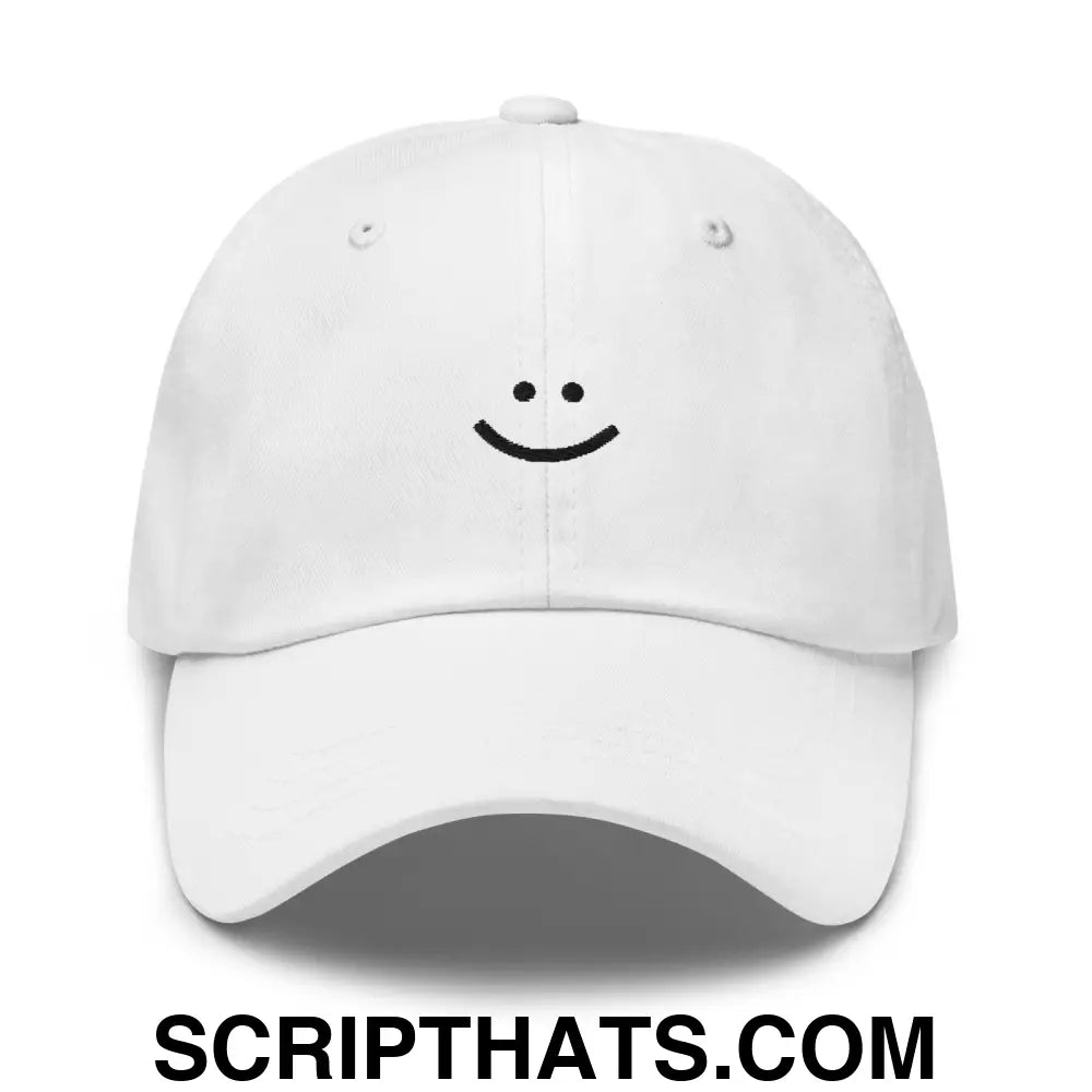 Amy Yang Smiley Face Golf Dad Hat White