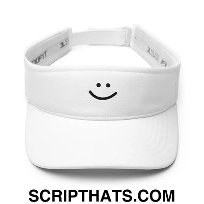 Amy Yang Smiley Face Golf Visor White