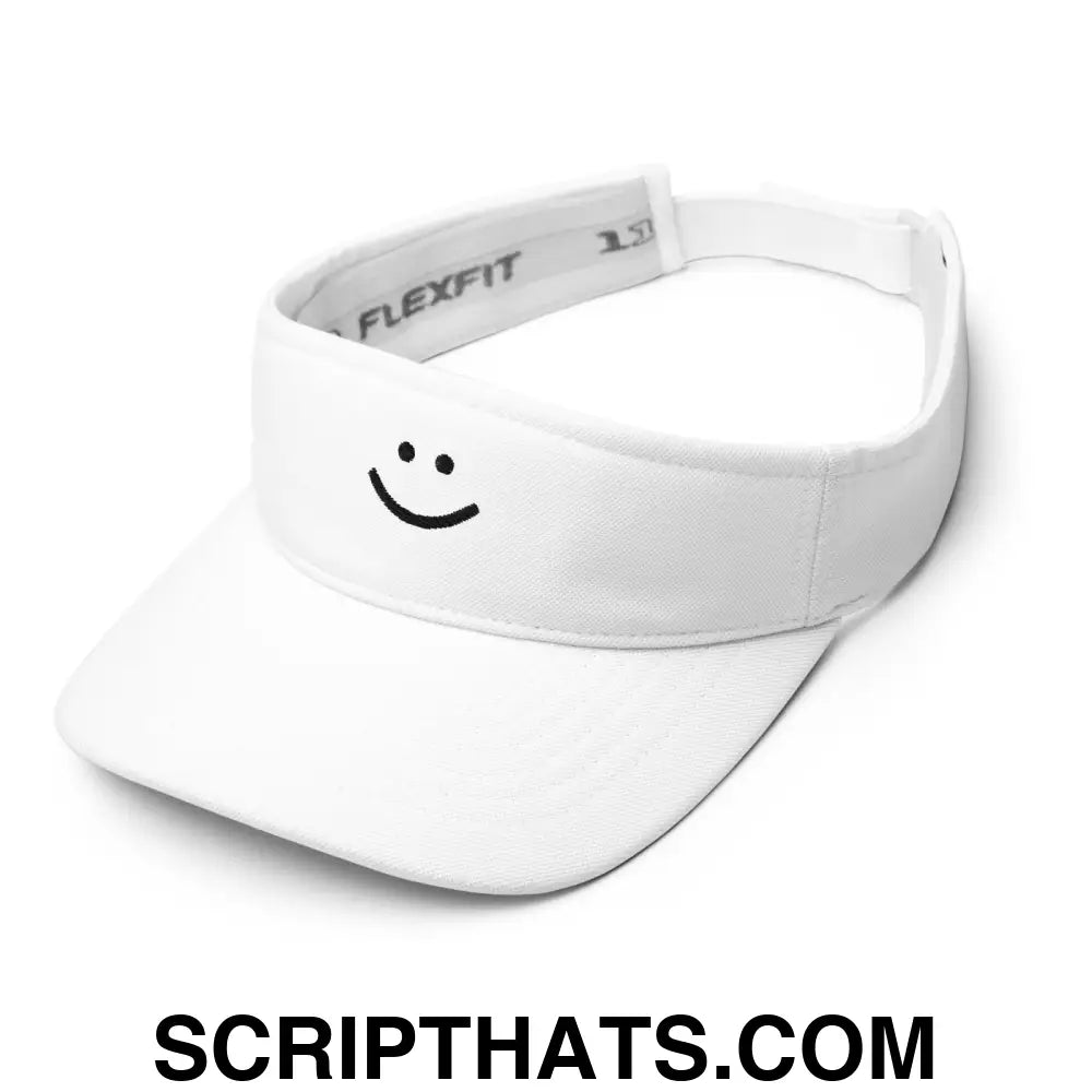 Amy Yang Smiley Face Golf Visor White