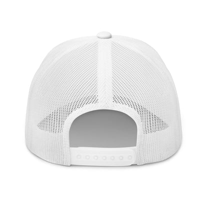 Bad Day to Be a Hot Dog Retro Trucker Hat White