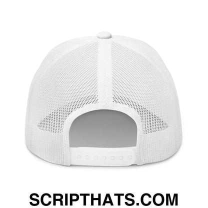 Bad Day to Be a Hot Dog Retro Trucker Hat White