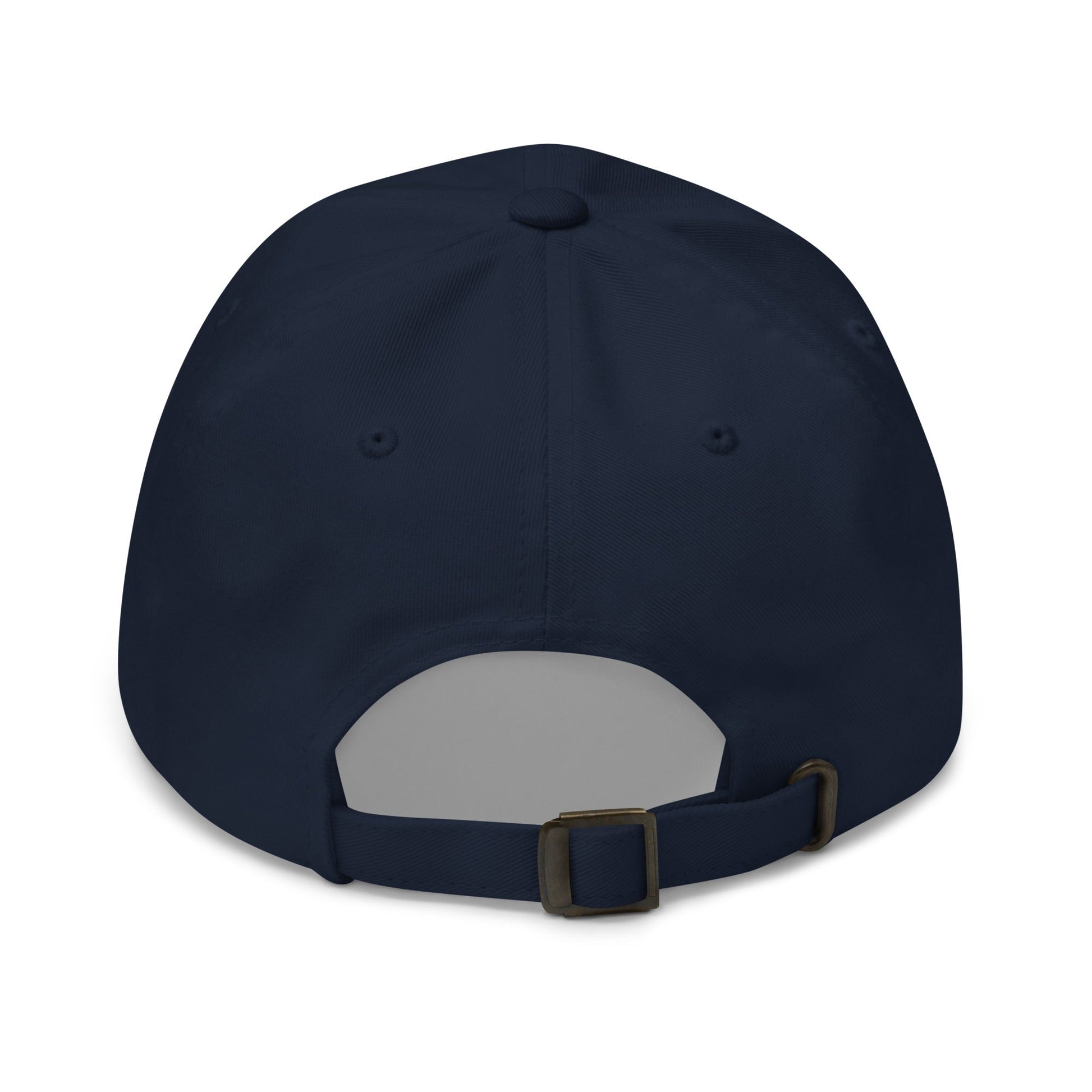 Bleach Blonde Bad Built Butch Body Dad Hat Navy