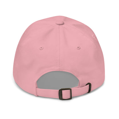 Bleach Blonde Bad Built Butch Body Dad Hat Pink