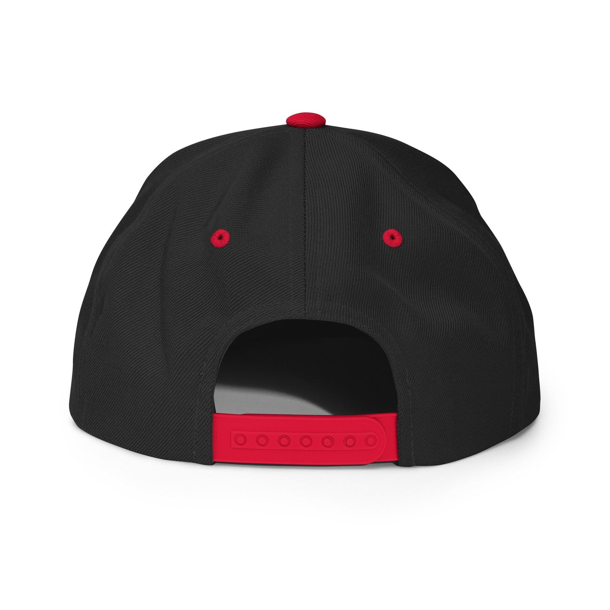 Cabs Are Here Bill Brim Snapback Hat Black Red