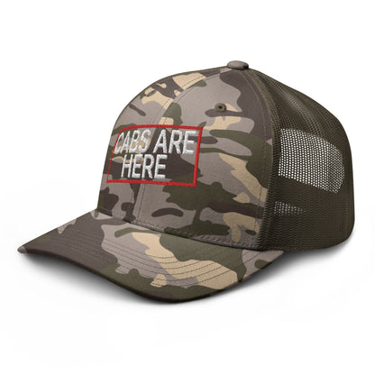 Cabs Are Here Camo Trucker Hat Camo Olive