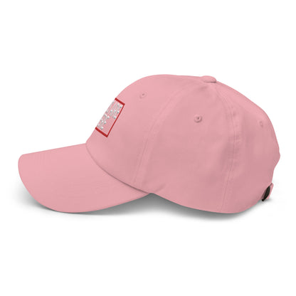 Cabs Are Here Dad Hat Pink