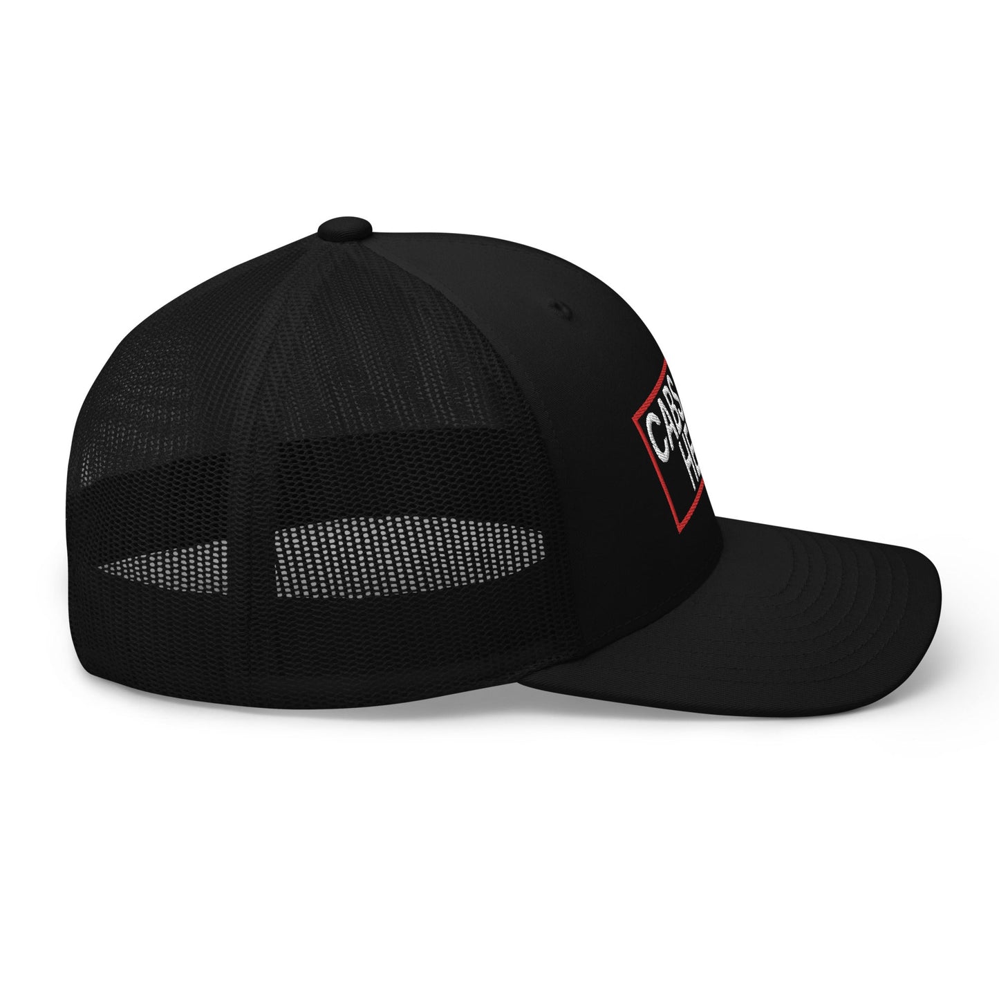 Cabs Are Here Retro Trucker Hat Black