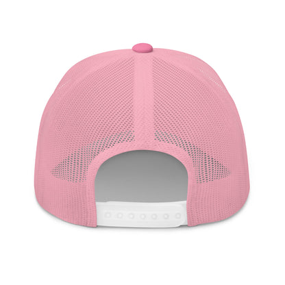 Cabs Are Here Retro Trucker Hat Pink