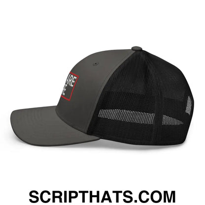 Cabs Are Here Retro Trucker Hat Charcoal Black