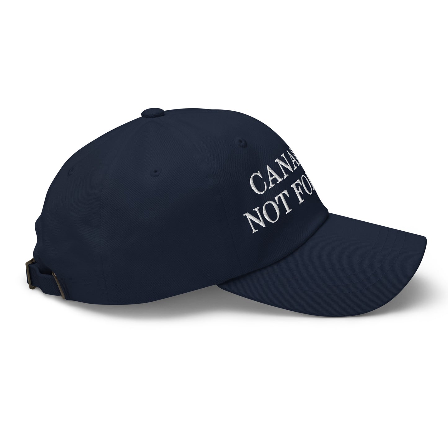 Canada is not for Sale Embroidered Dad Hat Navy