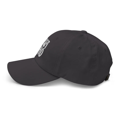 Cat Dad Embroidered Dad Hat Dark Grey