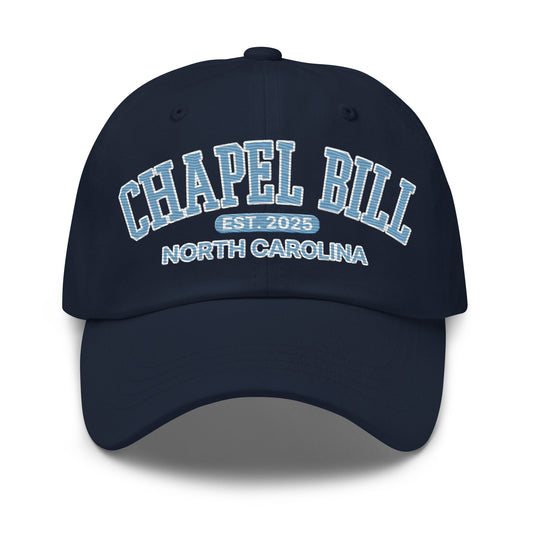 Chapel Bill 2025 Coach Belichick UNC Embroidered Dad Hat Default Title