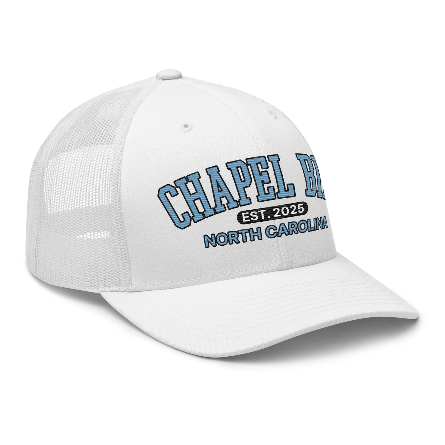 Chapel Bill Belichick Coach UNC Embroidered Mesh Trucker Hat Default Title