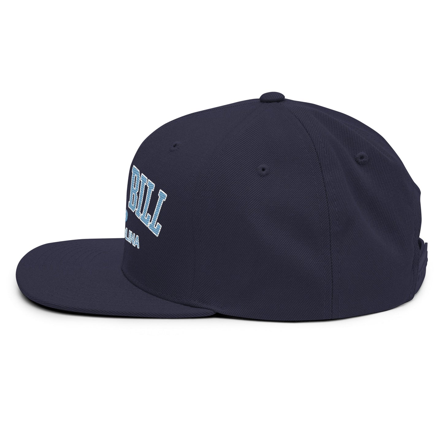 Chapel Bill Belichick UNC Coach Flat Bill Brim Snapback Hat Default Title