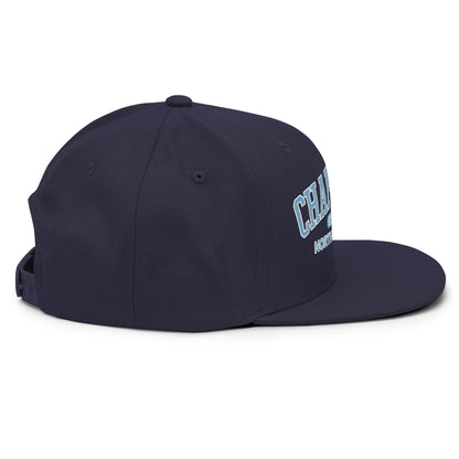 Chapel Bill Belichick UNC Coach Flat Bill Brim Snapback Hat Default Title