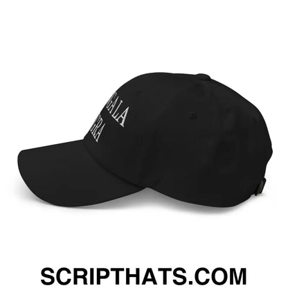 Chinga La Migra Embroidered Dad Hat Black