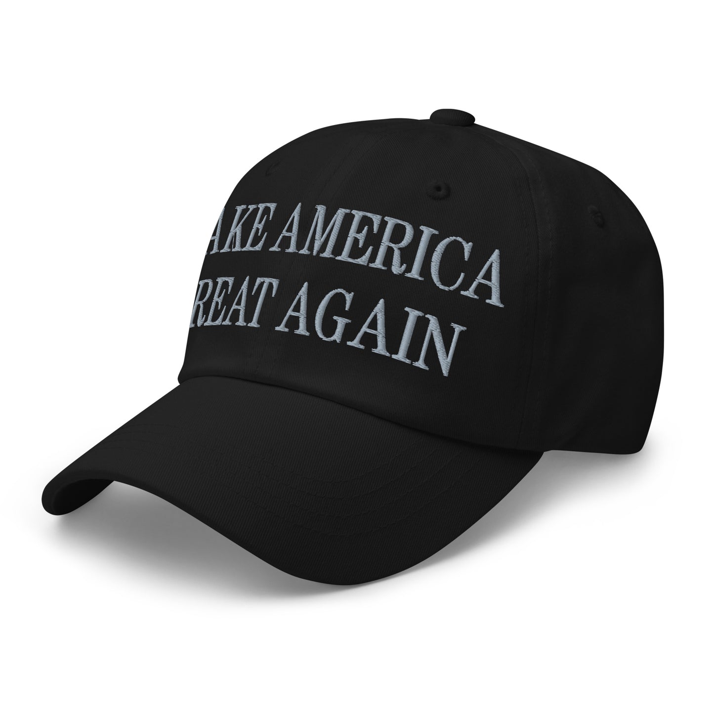 Dark MAGA Make America Great Again Embroidered Dad Hat Default Title