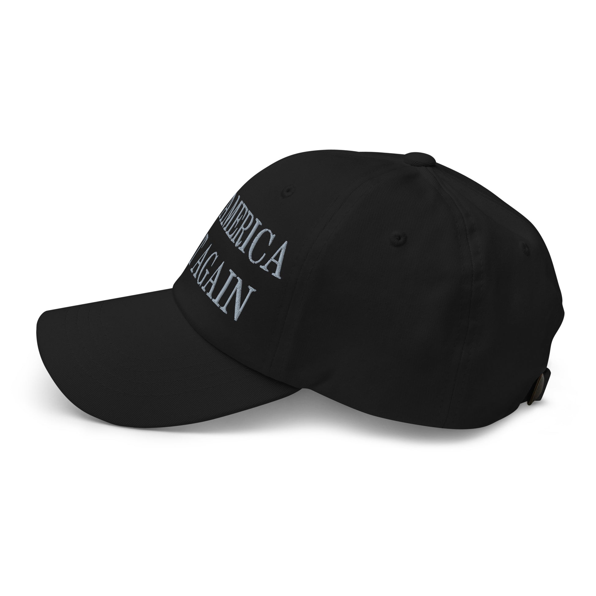 Dark MAGA Make America Great Again Embroidered Dad Hat Default Title