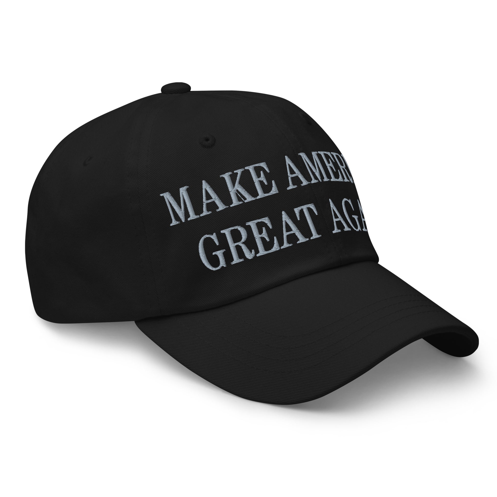 Dark MAGA Make America Great Again Embroidered Dad Hat Default Title