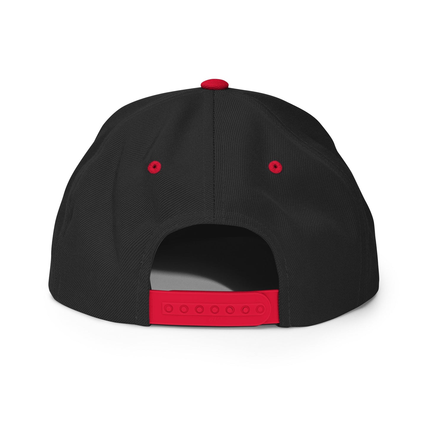 Dad In The Streets Daddy In The Sheets Snapback Hat Black Red