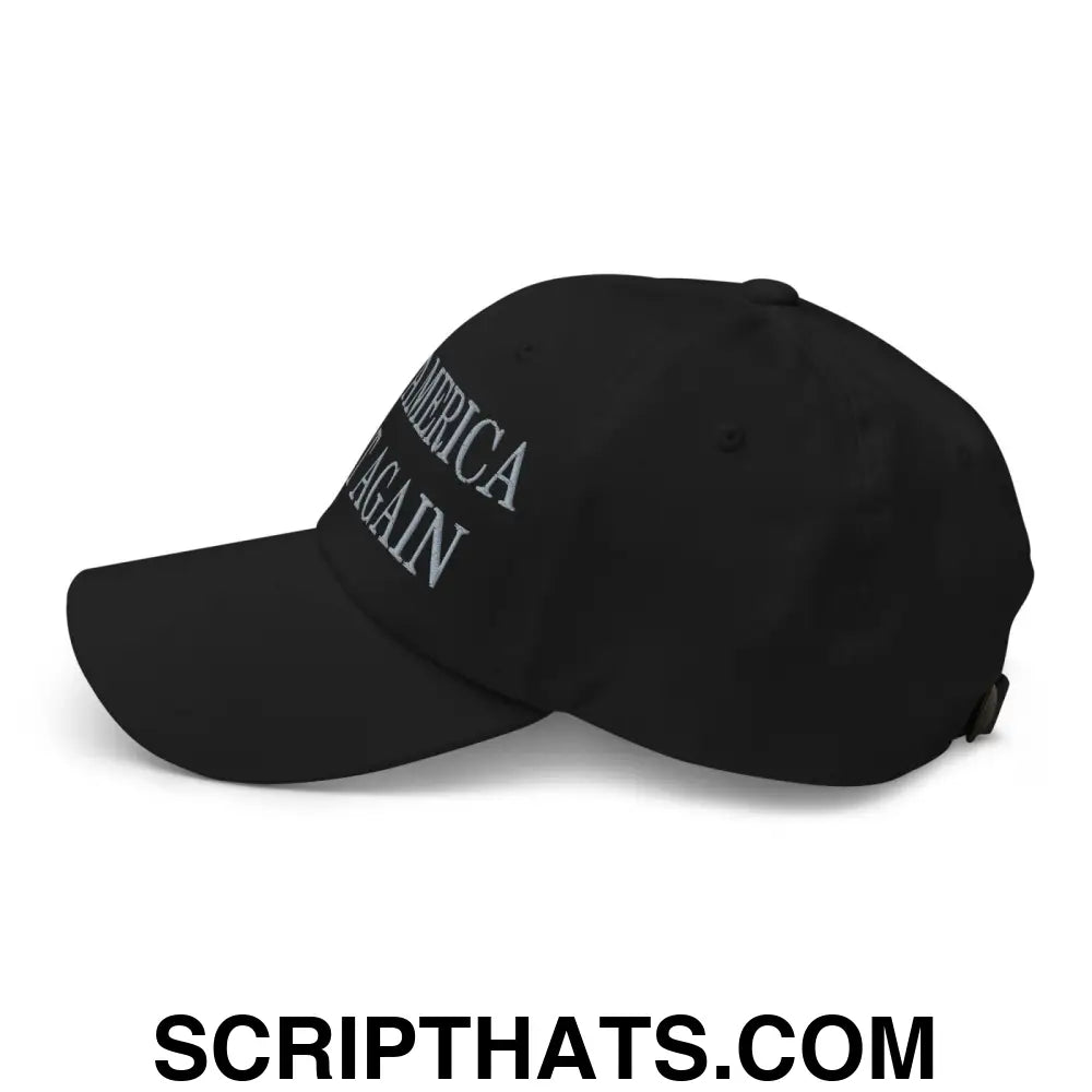 Dark MAGA Make America Great Again Embroidered Dad Hat Default Title