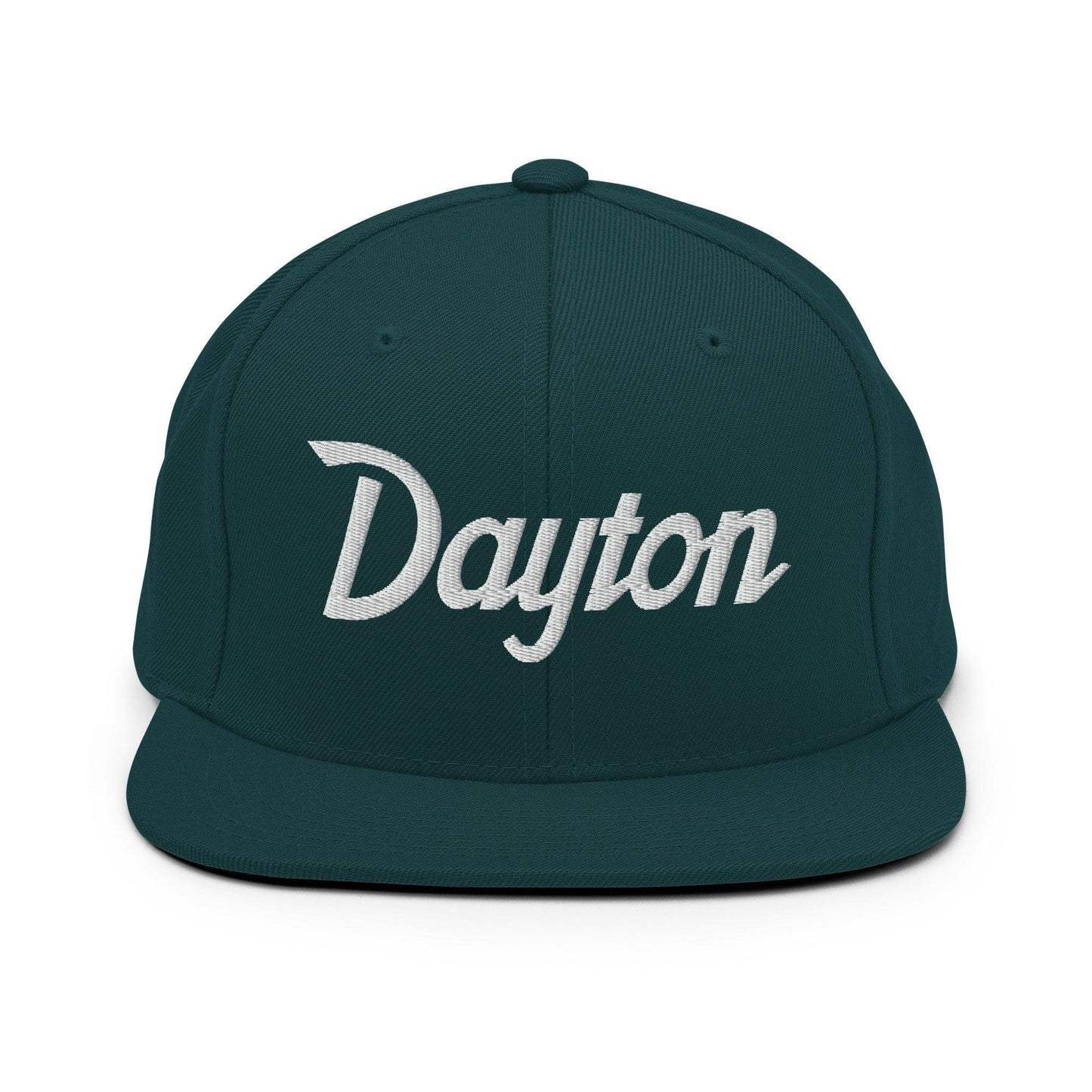 Dayton Script Snapback Hat Spruce