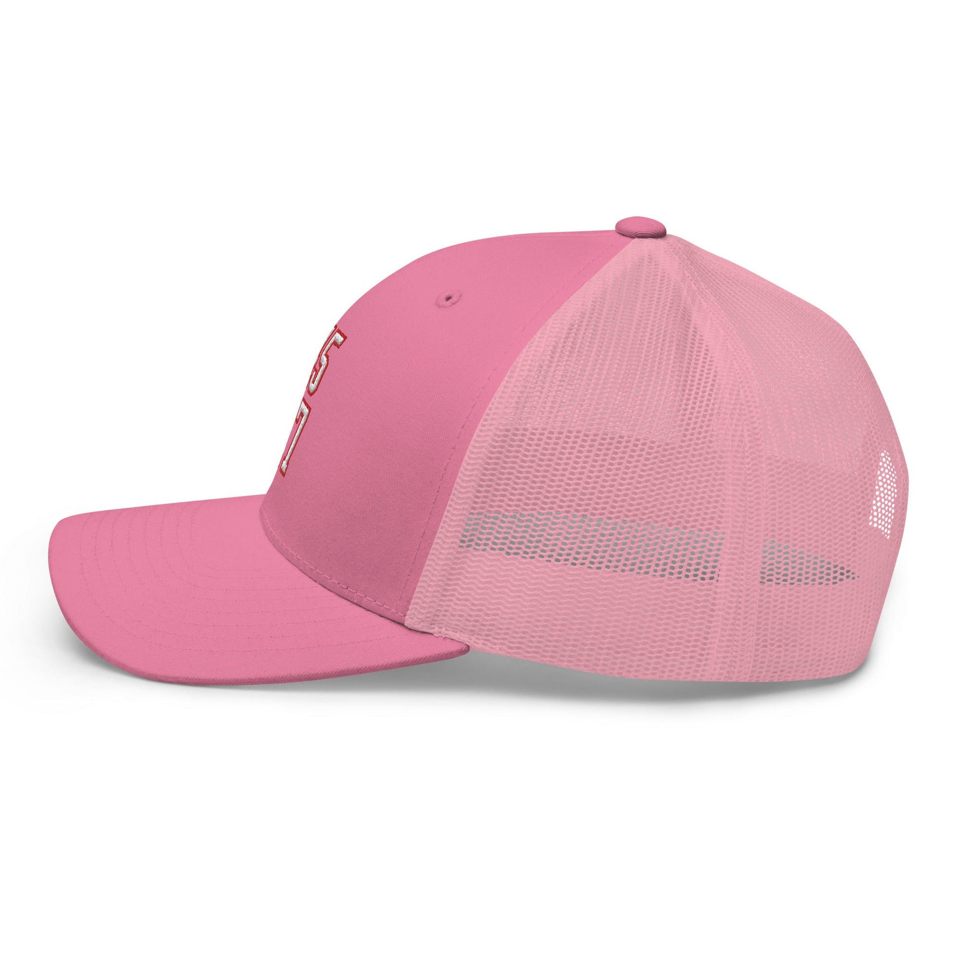 Donald Trump 45-47 Retro Trucker Hat Pink