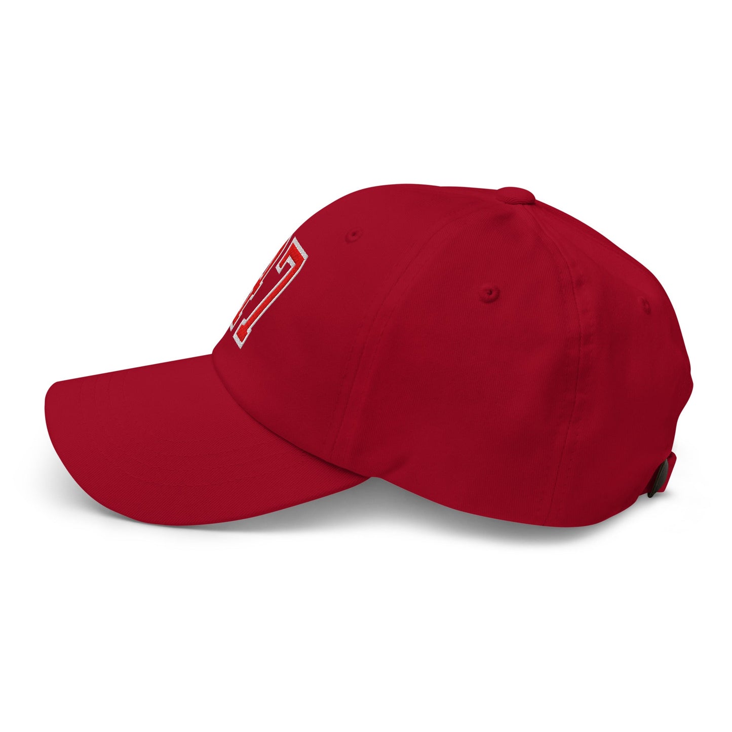 Donald Trump 47 Embroidered Dad Hat Red/White Cranberry