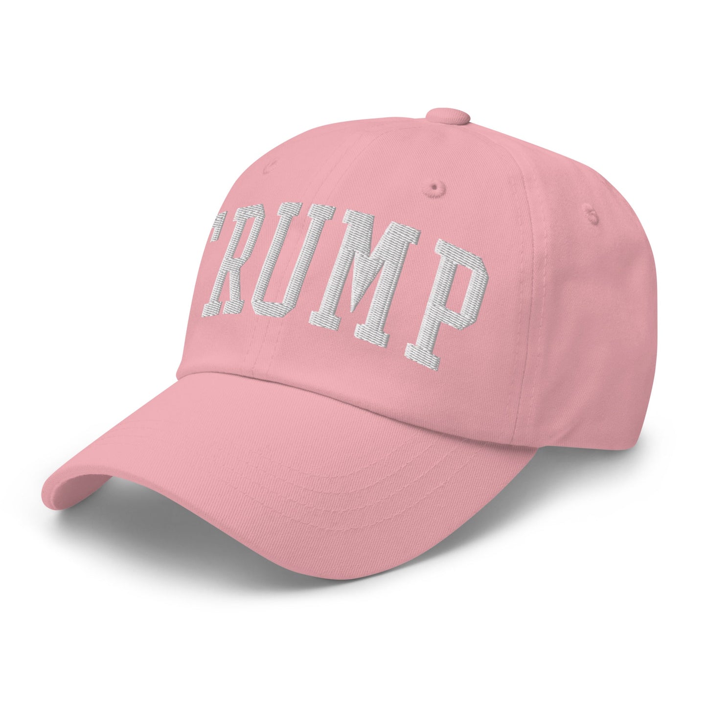 Donald Trump Block Golf Dad Hat Pink