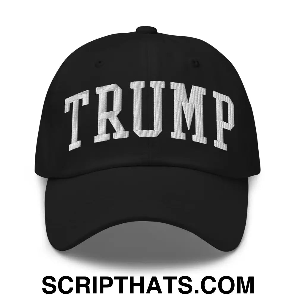 Donald Trump Block Golf Dad Hat Black