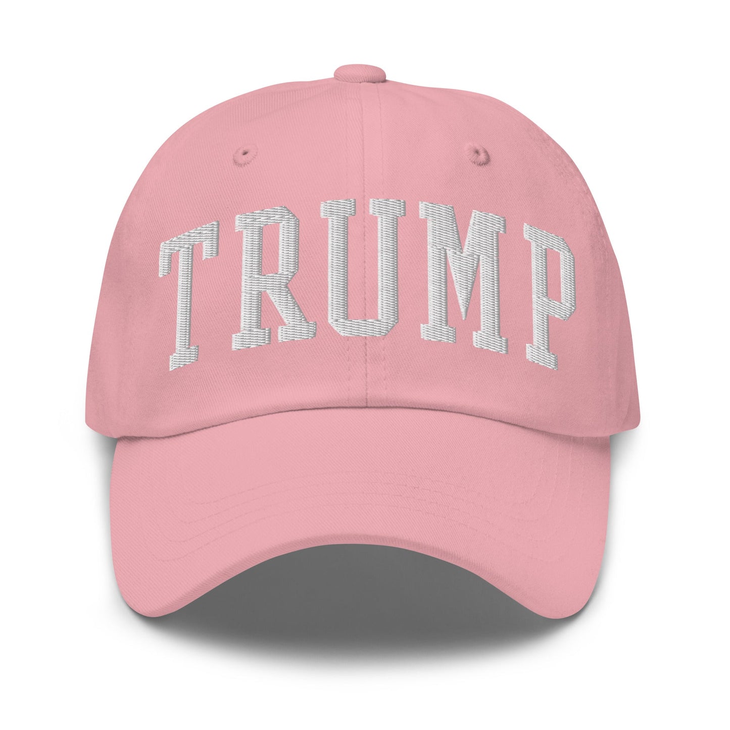 Donald Trump Block Golf Dad Hat Pink