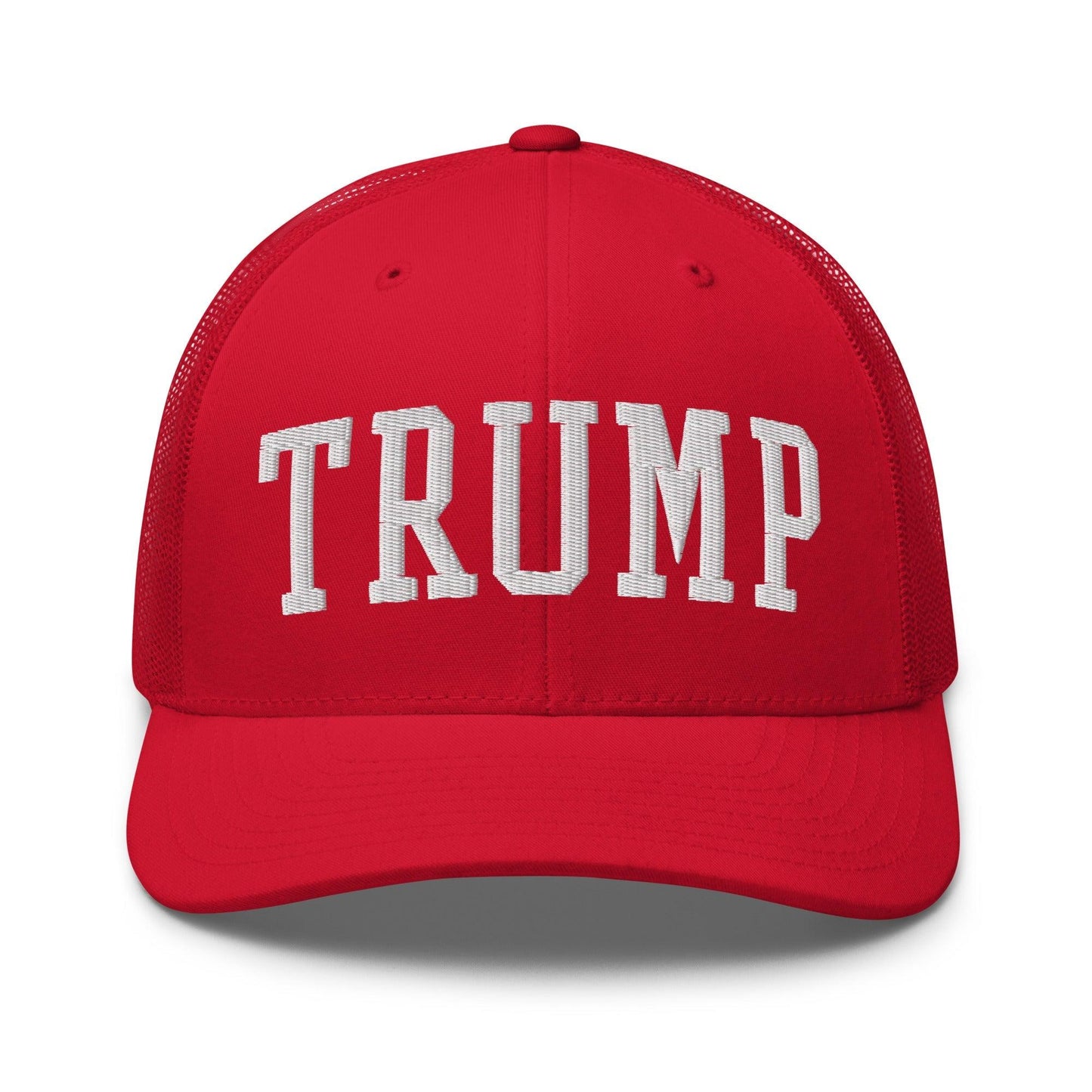 Donald Trump Block Retro Trucker Hat Red