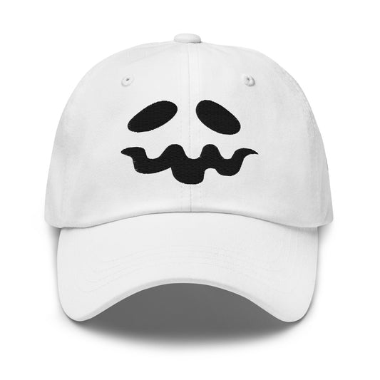 Donald Trump Ghost Halloween Dad Hat White