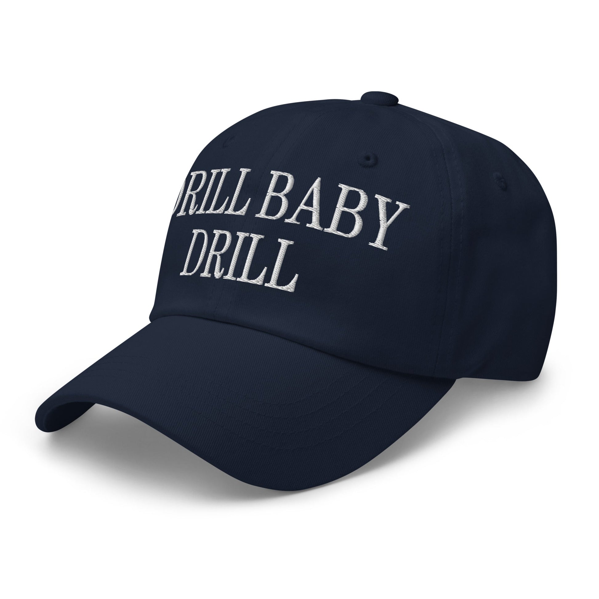 Drill Baby Drill Golf Dad Hat Cranberry