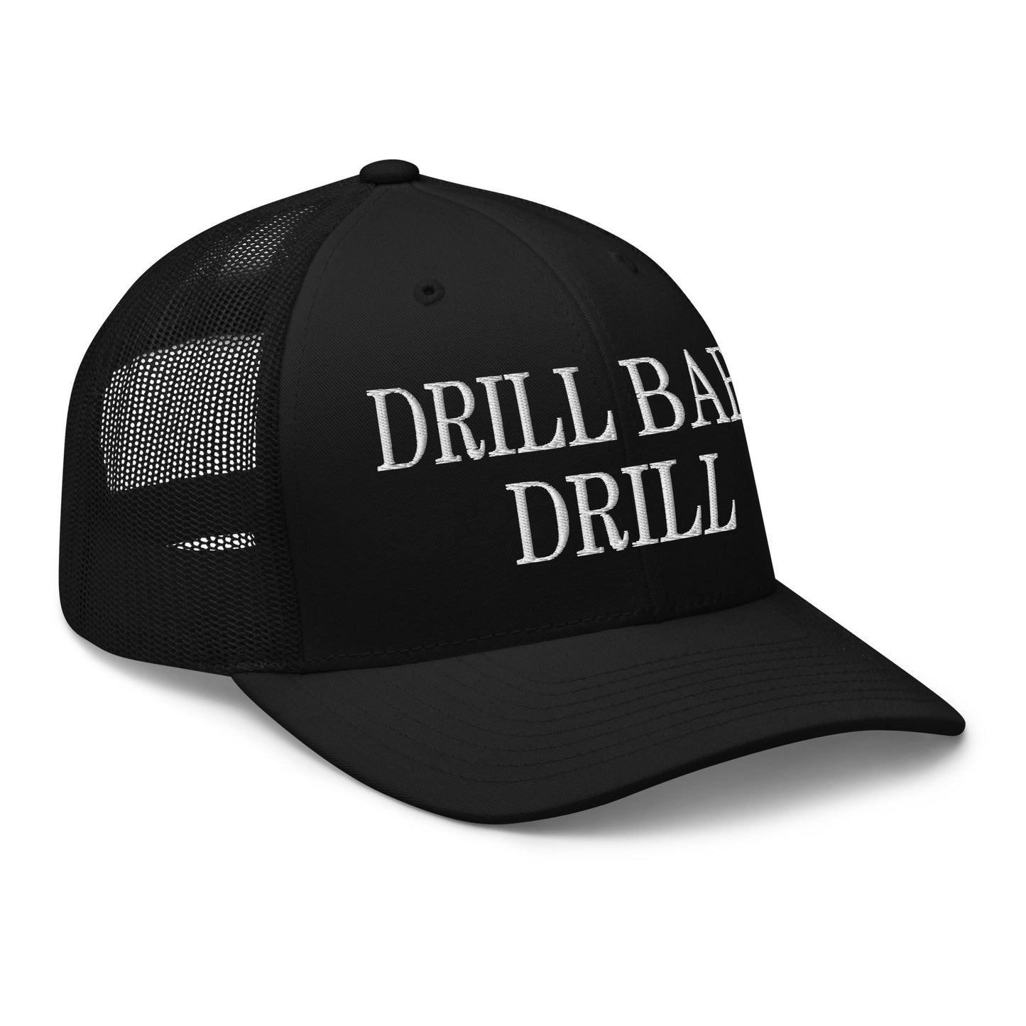 Drill Baby Drill Retro Trucker Hat Red