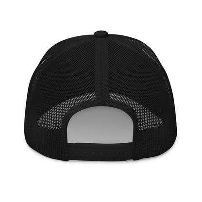 Drink Your Milk Retro Trucker Hat Black