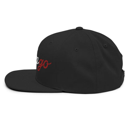 Durango Mexico Vintage Sports Script Snapback Hat Black