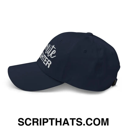 Favorite Daughter Embroidered Dad Hat Navy