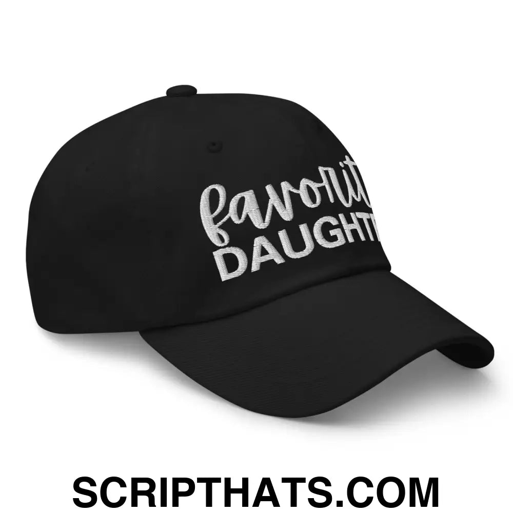 Favorite Daughter Embroidered Dad Hat Black