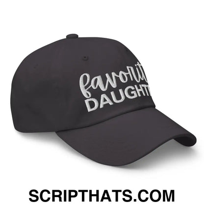 Favorite Daughter Embroidered Dad Hat Dark Grey