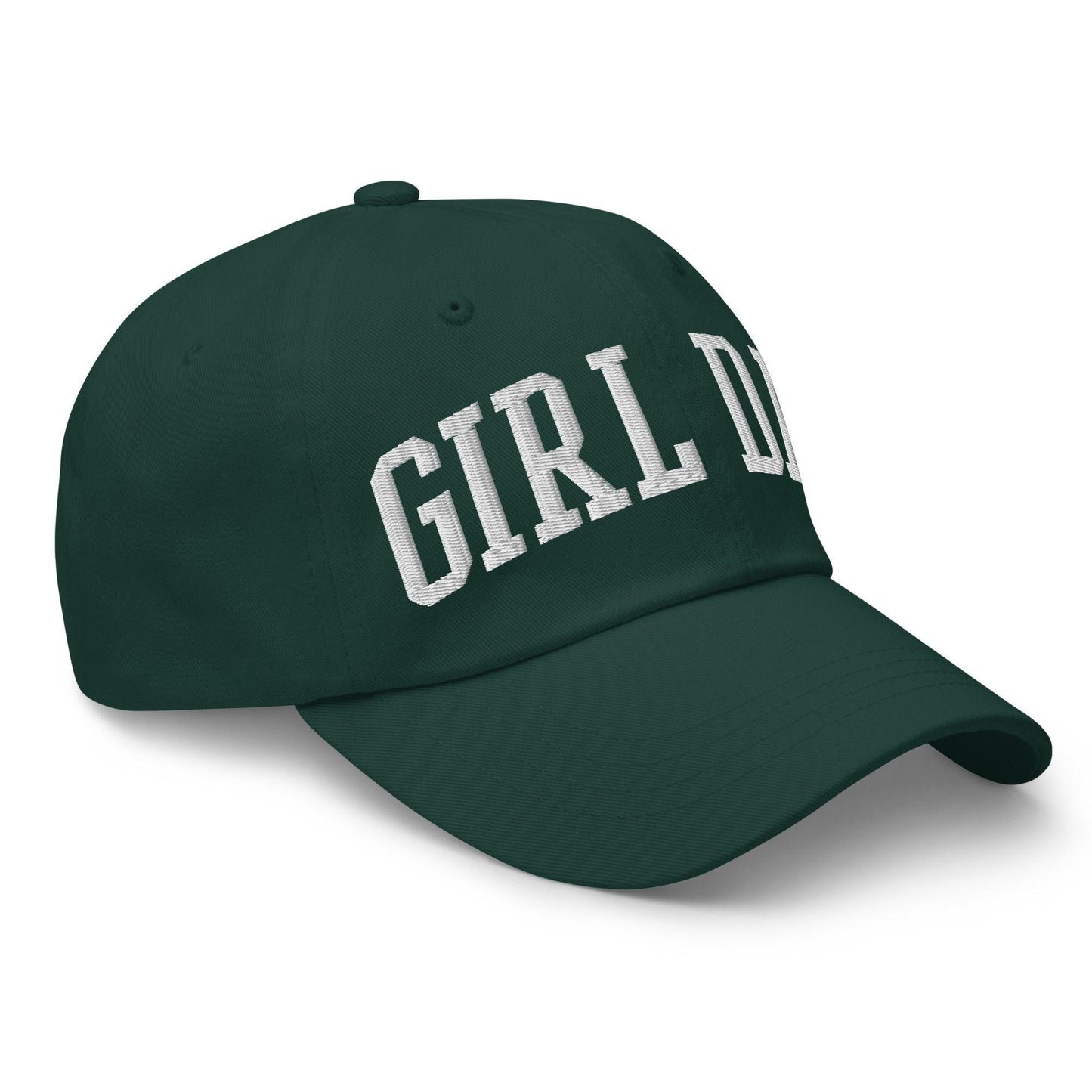 Girl Dad Varsity Letterman Embroidered Dad Hat Spruce