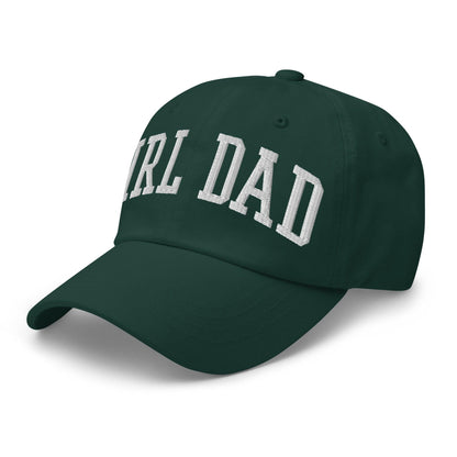 Girl Dad Varsity Letterman Embroidered Dad Hat Spruce