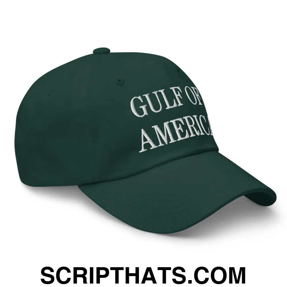 Gulf of America Embroidered Dad Hat Spruce