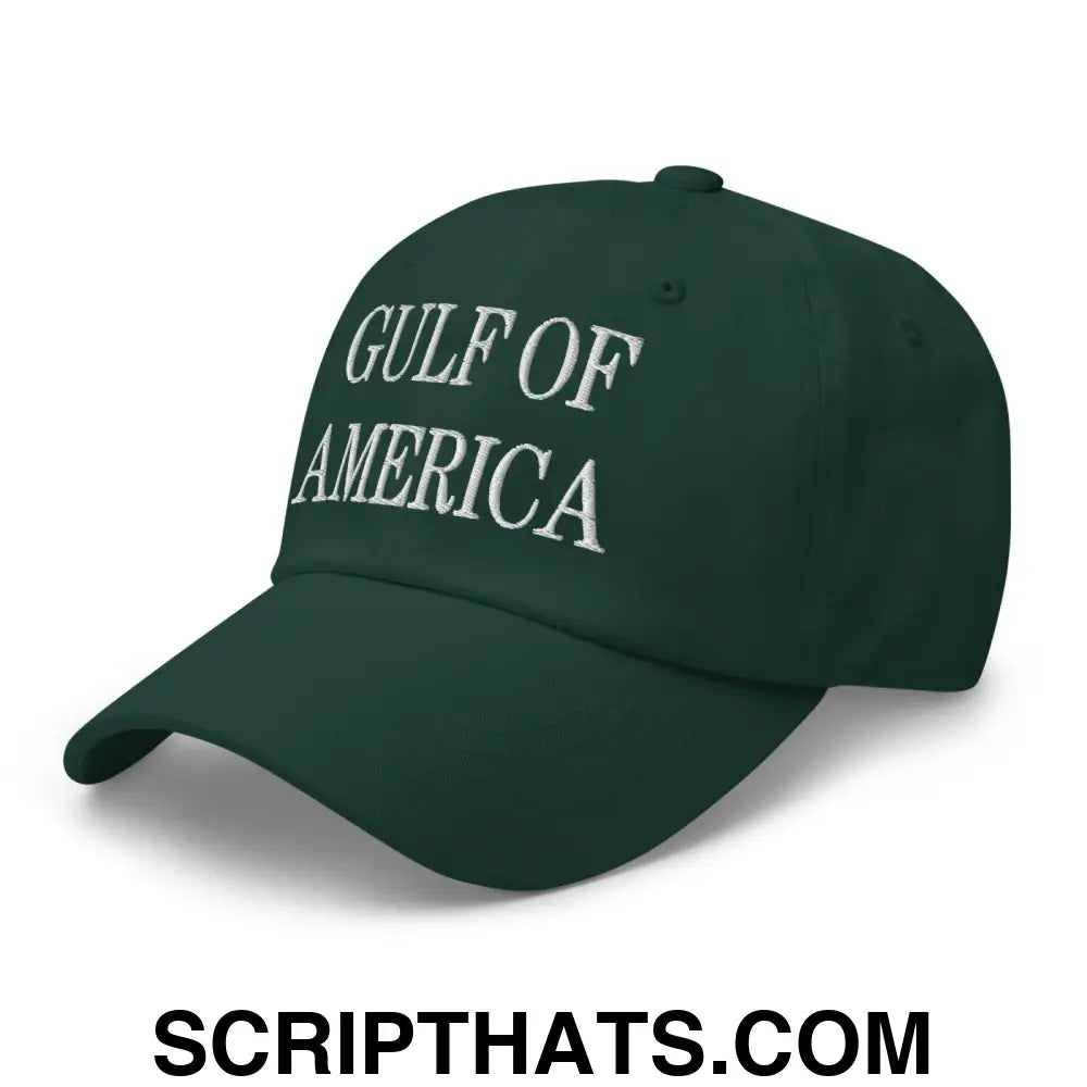 Gulf of America Embroidered Dad Hat Spruce